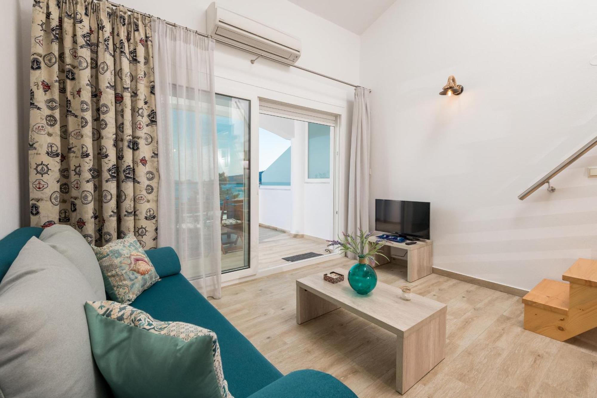 Artemis Beach Apartments Chrisi Ammoudia Exteriör bild